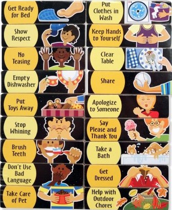 Melissa and Doug Deluxe Magnetic Responsibility Chart