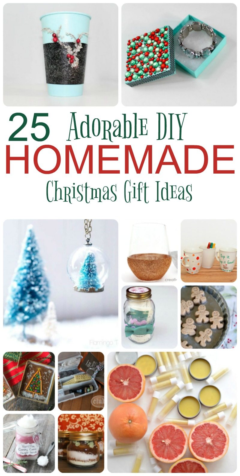 25 Adorable Homemade Gifts To Make For Christmas  Pretty Opinionated