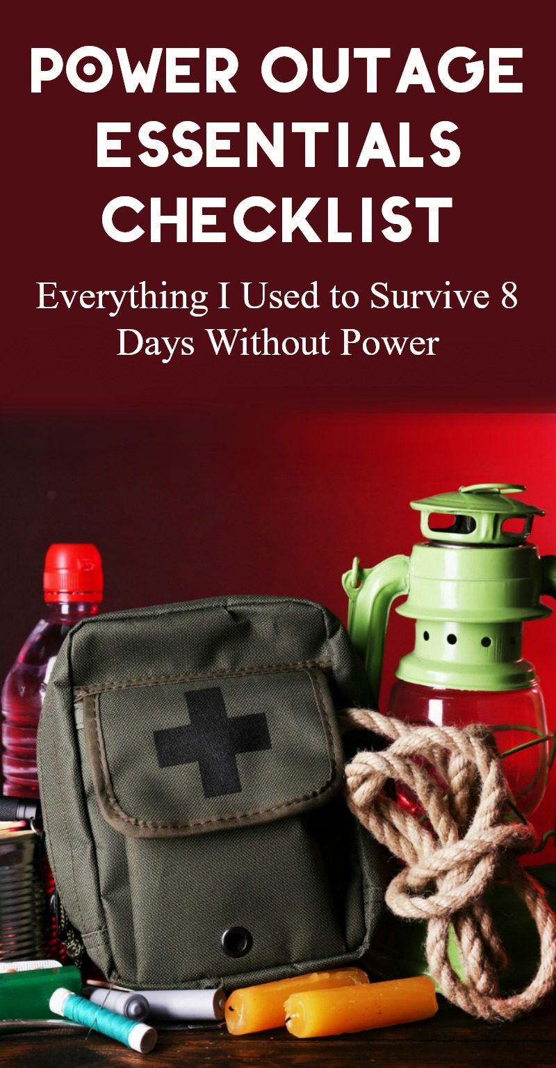 12 Must Have Items for an Emergency Power Out