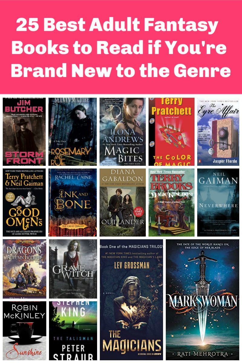 25 Adult Fantasy Books To Read If You re New To The Genre Pretty Opinionated