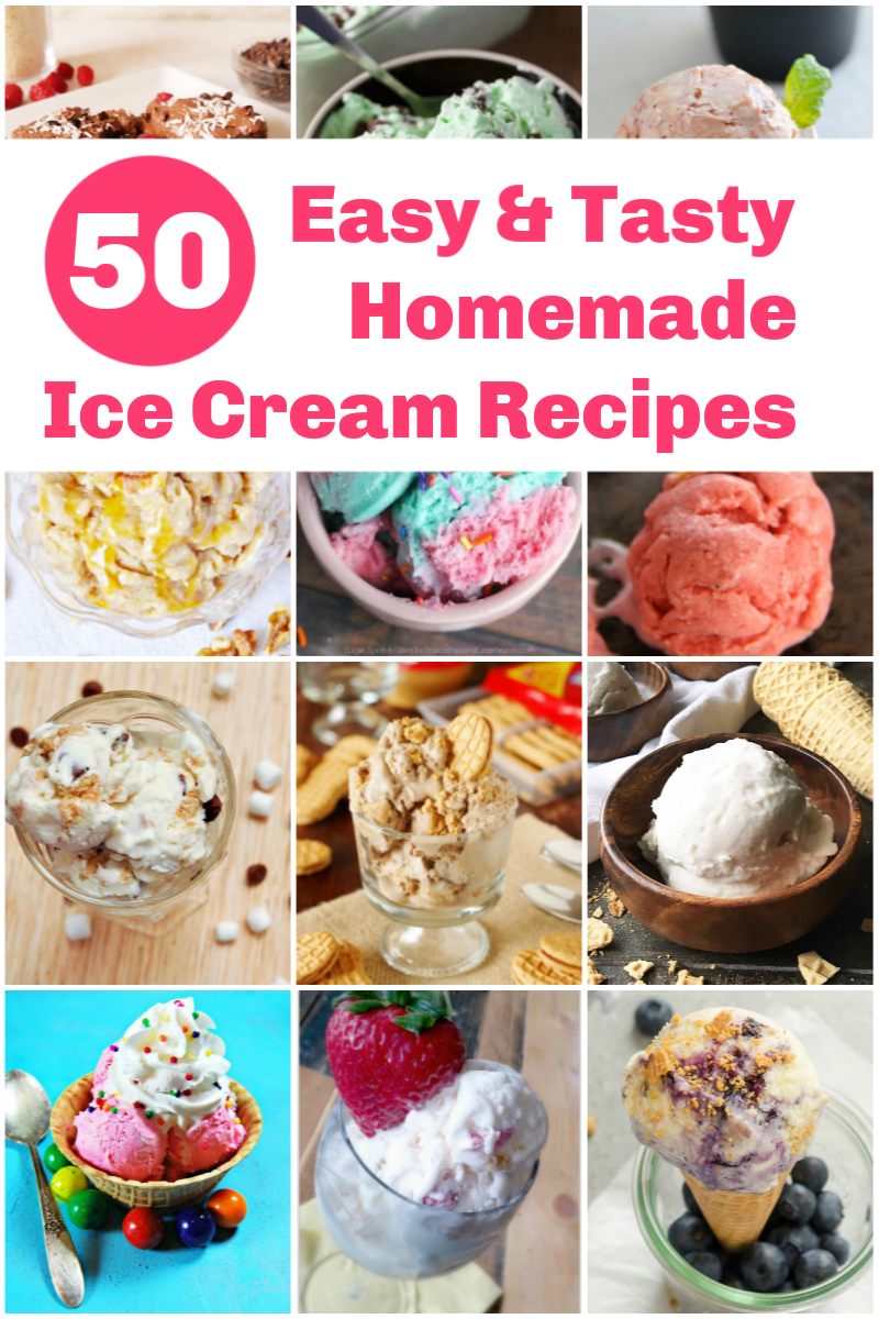50 Delicious & Easy Ice Cream Recipes To Make This Summer