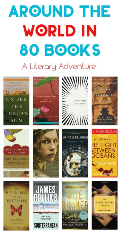 Travel Through Literature: Around The World In 80 Books | Pretty ...