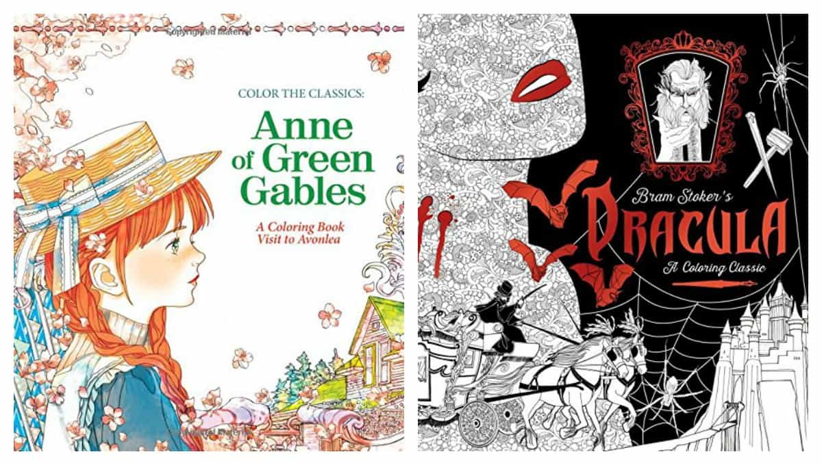 7 Amazing Coloring Books For Grown Ups Based On Classic Novels Pretty