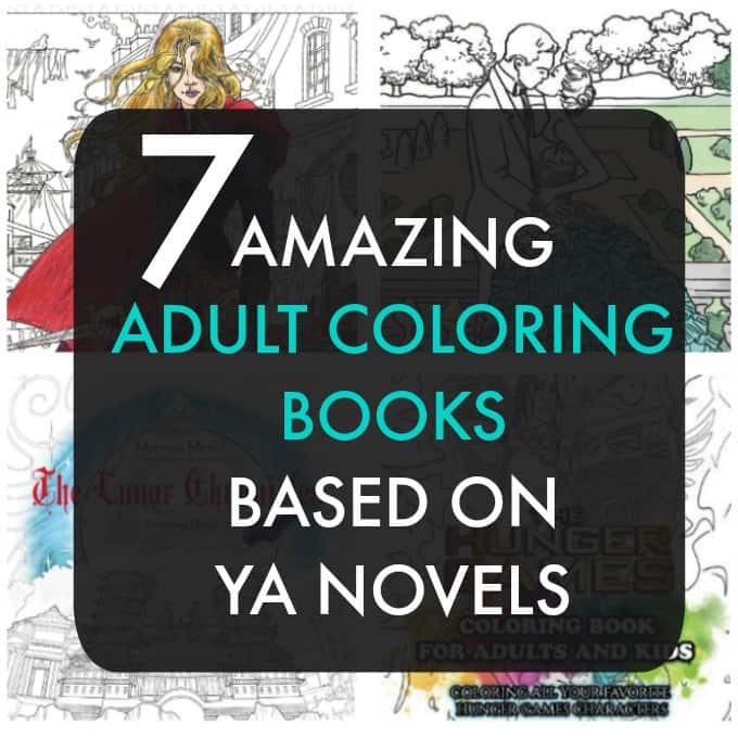 7 Amazingly Creative Adult Coloring Books Based On Young Adult Novels