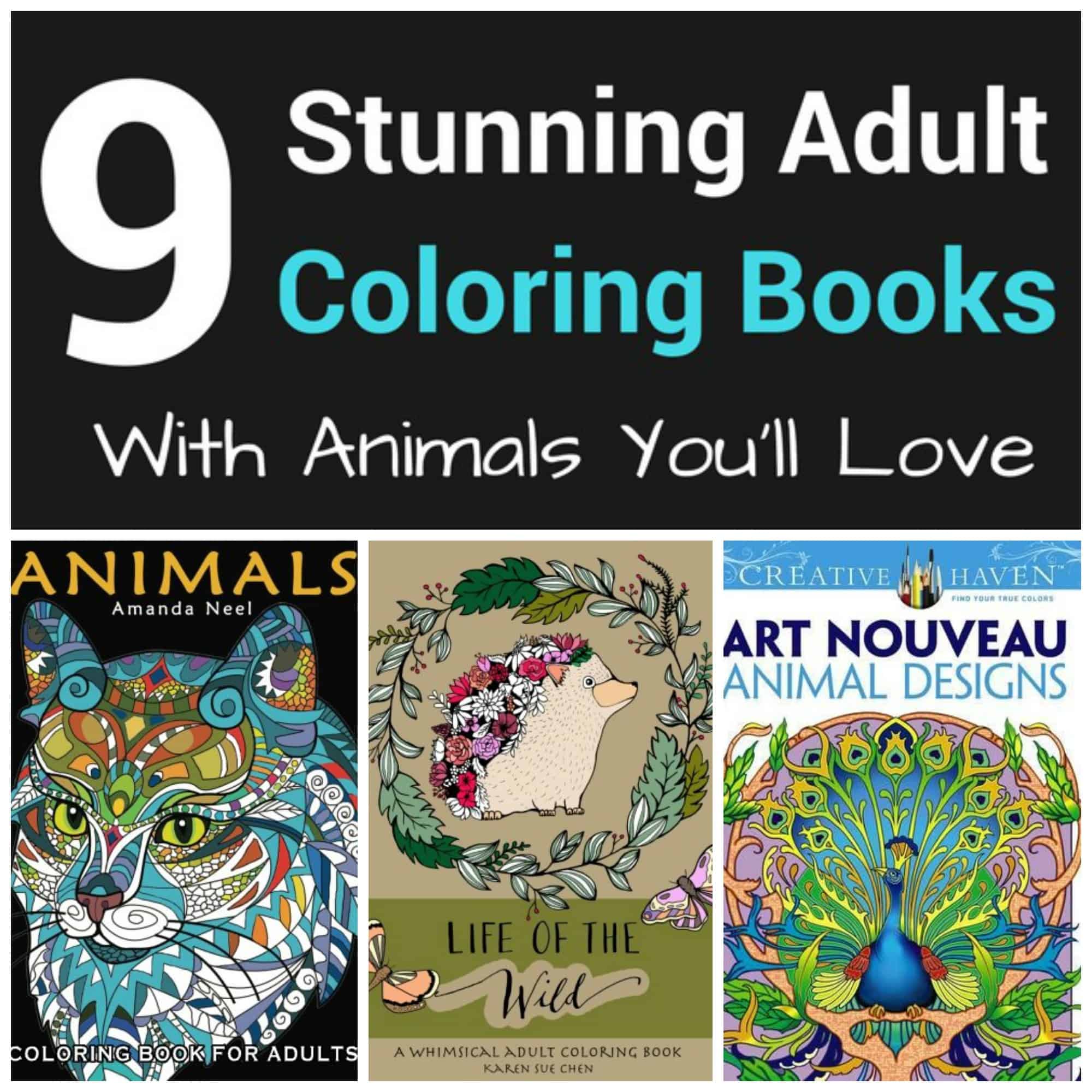 Download 9 Stunning Adult Coloring Books With Animals You Ll Love Pretty Opinionated