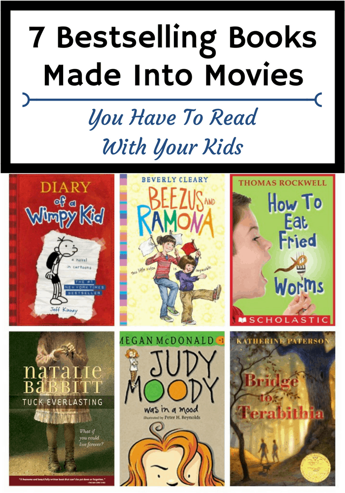 7 Bestselling Books Made Into Movies You Have To Read With Your Kids ...