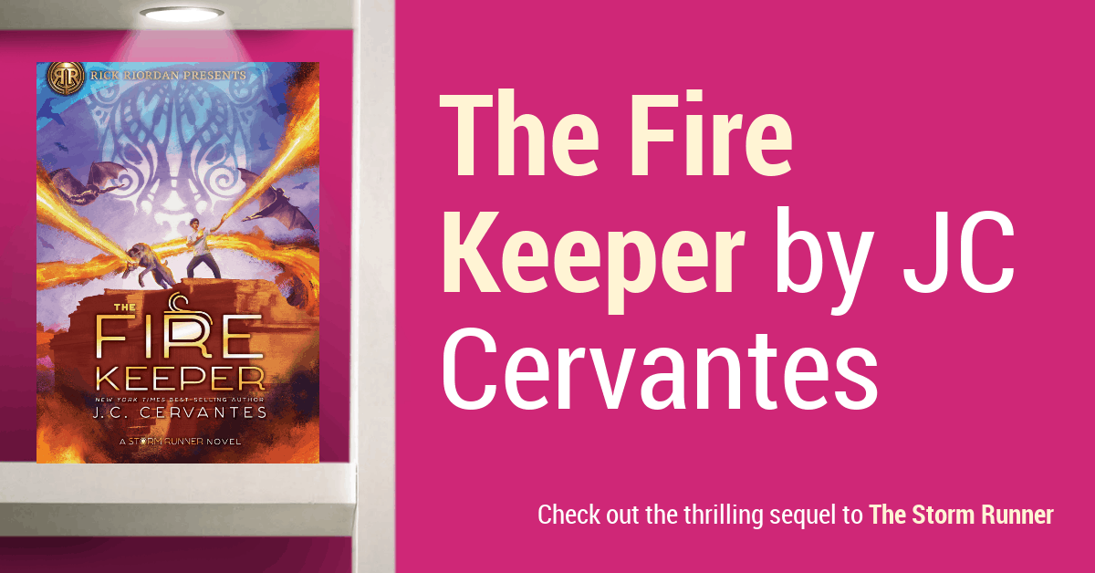 The Fire Keeper A Storm Runner Novel, Book 2 by J. C. Cervantes