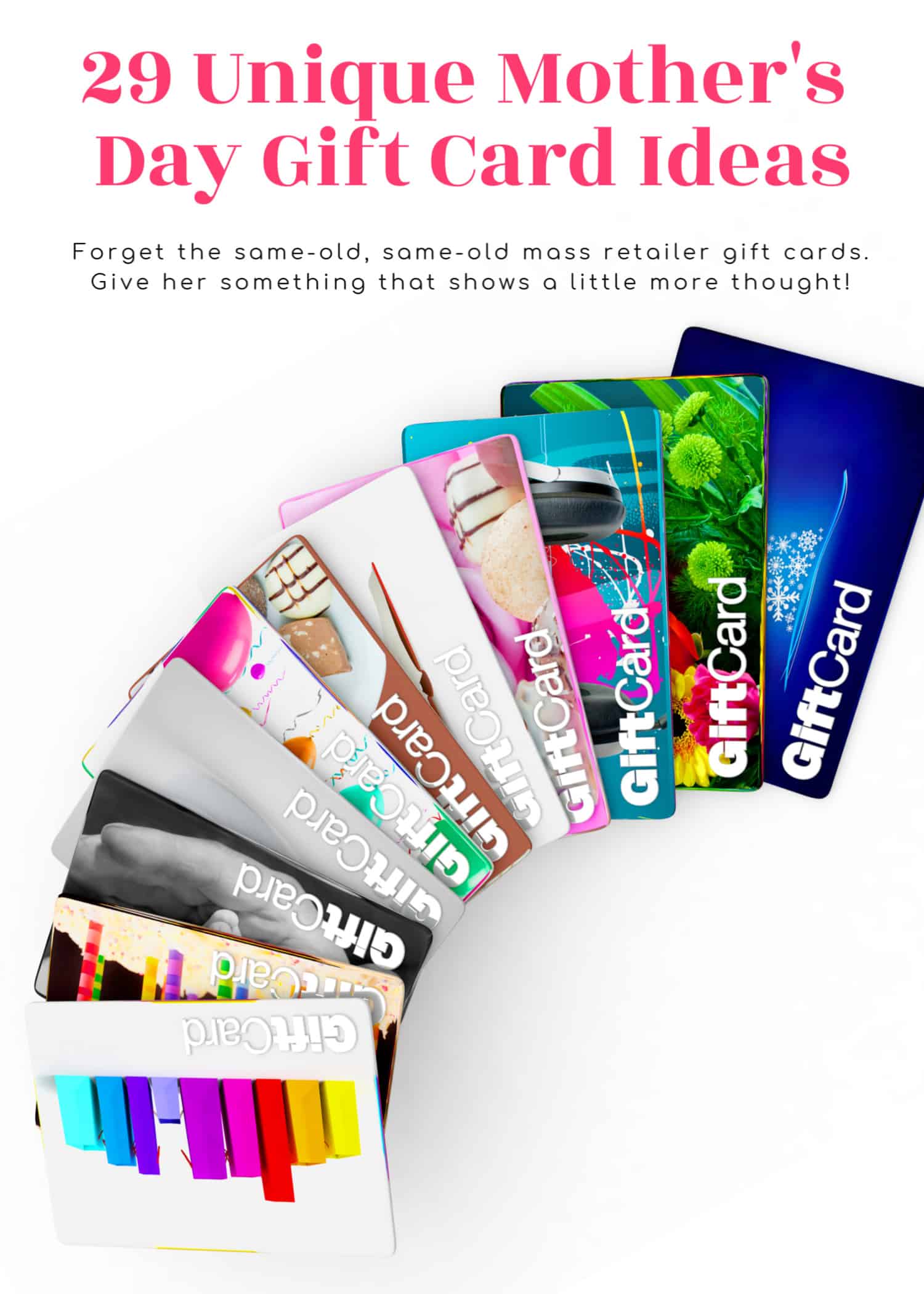 Gift Card For Mothers Day Great Choose from Thousands of Templates