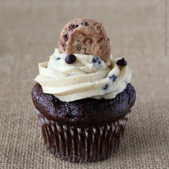 Gluten-free Chocolate Cupcakes with Chocolate Chip Buttercream from My Gluten-Free Kitchen